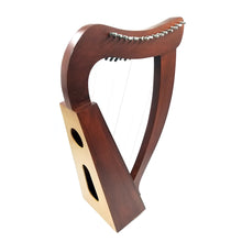 Load image into Gallery viewer, Celtic 15 String Baby Lever Harp w/Gig Bag, Strings, Key
