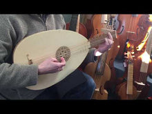 Load and play video in Gallery viewer, EMS Heritage 6 Course Renaissance Lute w/Fitted Gig Bag
