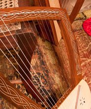 Load image into Gallery viewer, 25 Inch Lyre Harp 16 String w/String Set, Gig Bag and Tuner

