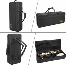 Load image into Gallery viewer, Glarry Student E Flat Alto SAX Saxophone Bundle (Black or Gold)
