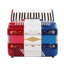 Load image into Gallery viewer, Rosetti Professional Piano Accordion 60 Bass 34 Keys 5 Switches
