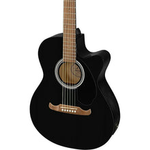 Load image into Gallery viewer, Fender Black Concert Electric-Acoustic Guitar w/Fishman Pickup
