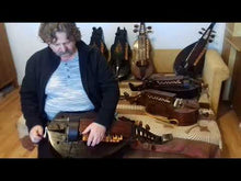 Load and play video in Gallery viewer, Mihály Vrábel Baroque Style Hurdy Gurdy
