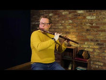 Load and play video in Gallery viewer, The McNeela Cygnet Irish Rosewood Flute
