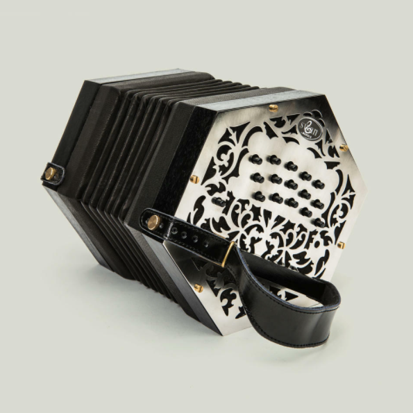 The New Swan 30 Button Anglo Concertina in C/G