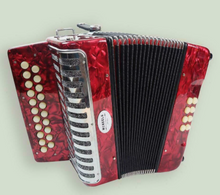 Load image into Gallery viewer, McNeela B/C 21 Button Accordion (Red)

