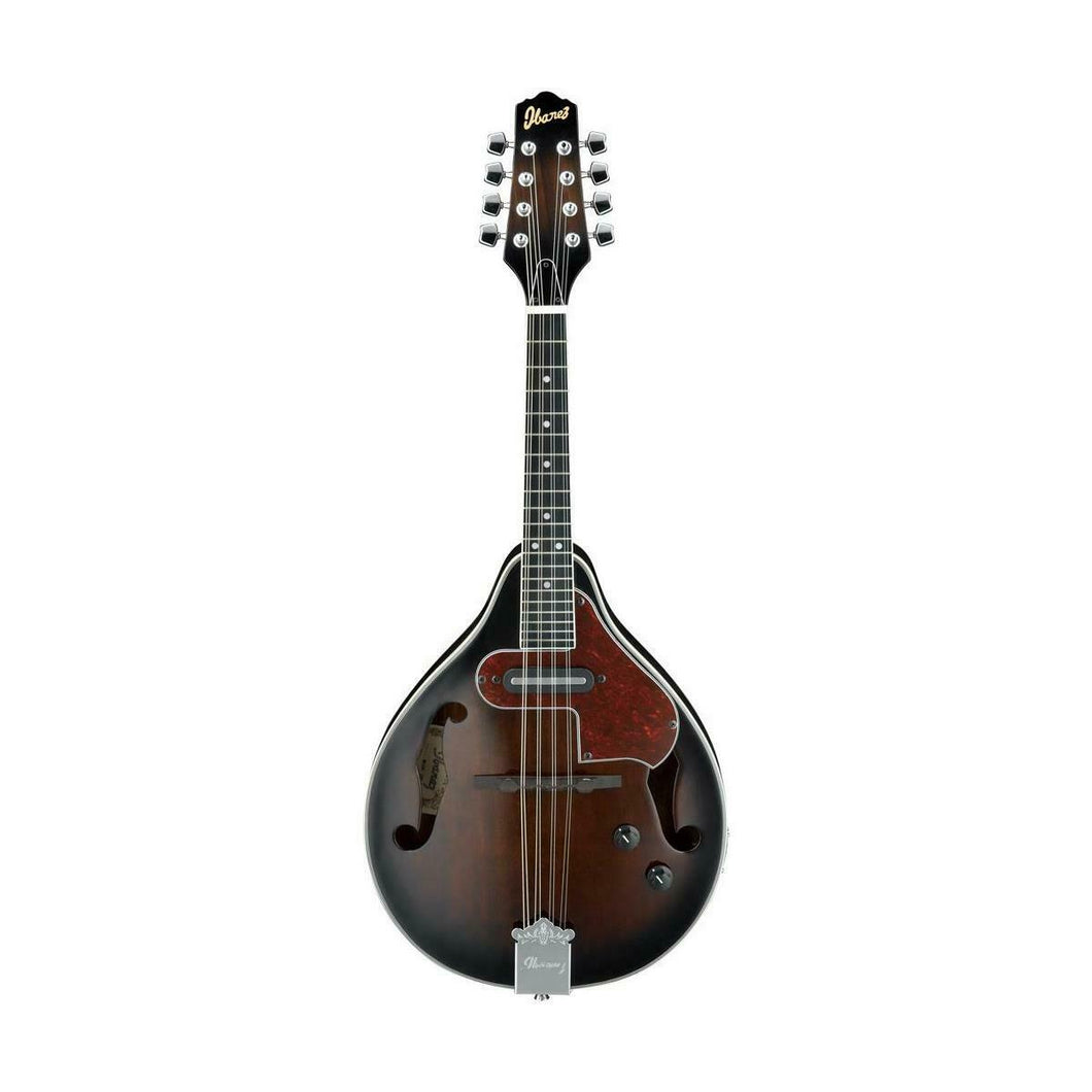 Ibanez M510E A Style Acoustic Electric Mandolin Guitar, Dark Violin Sunburst