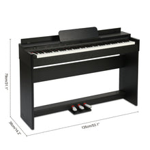 Load image into Gallery viewer, 88 Key Digital Keyboard Piano w/ Stand, Adapter, Headphones
