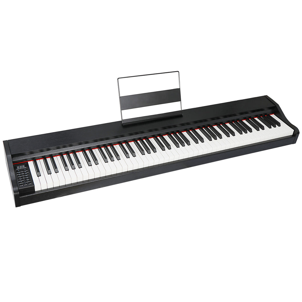 Semi-Weighted 88 Key Beginner Home Portable Digital Piano w/ Sustain pedal