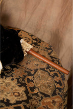 Load image into Gallery viewer, Roosebeck Black Velvet Medieval Bagpipes w/Rexine Cover
