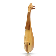 Load image into Gallery viewer, Muzikkon Alto Rebec 3 String Lacewood w/Padded Case, Bow
