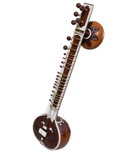 Load image into Gallery viewer, G. Rosul Professional 2 Toomba Sitar w/ Extra Strings &amp; Padded Gig Bag
