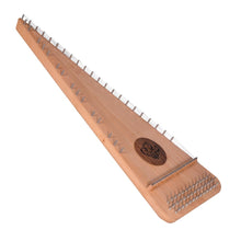 Load image into Gallery viewer, Muzikkon Round Back Alto Psaltery 30 String w/Bow, Tuning Tool
